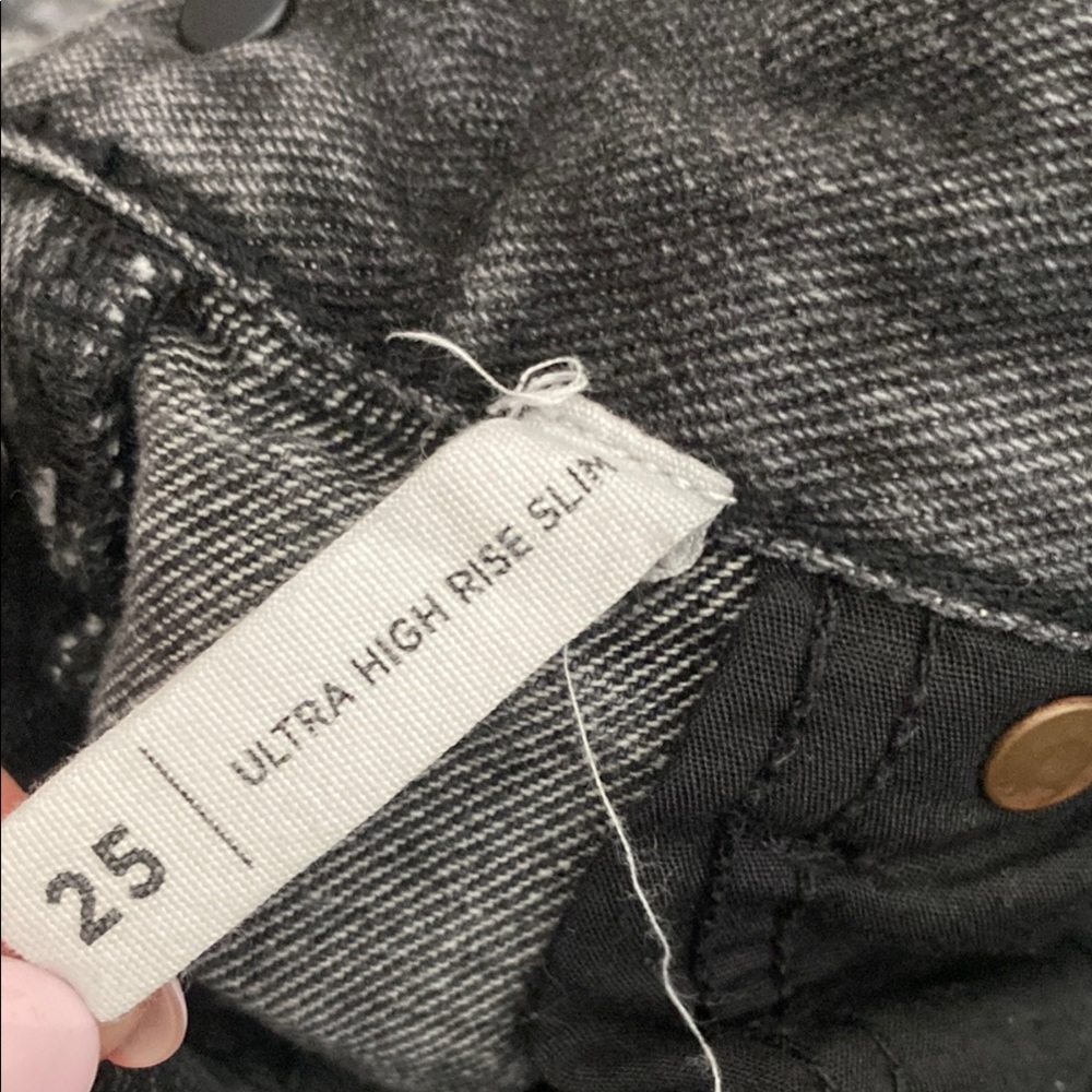 PacSun Charcoal Denim Pants - Picture 3 of 5